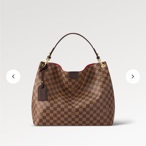 Authentic Damier Ebene Graceful MM
